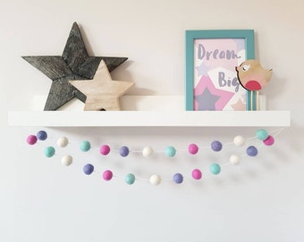 Unicorn / Mermaid Pom Pom Garland