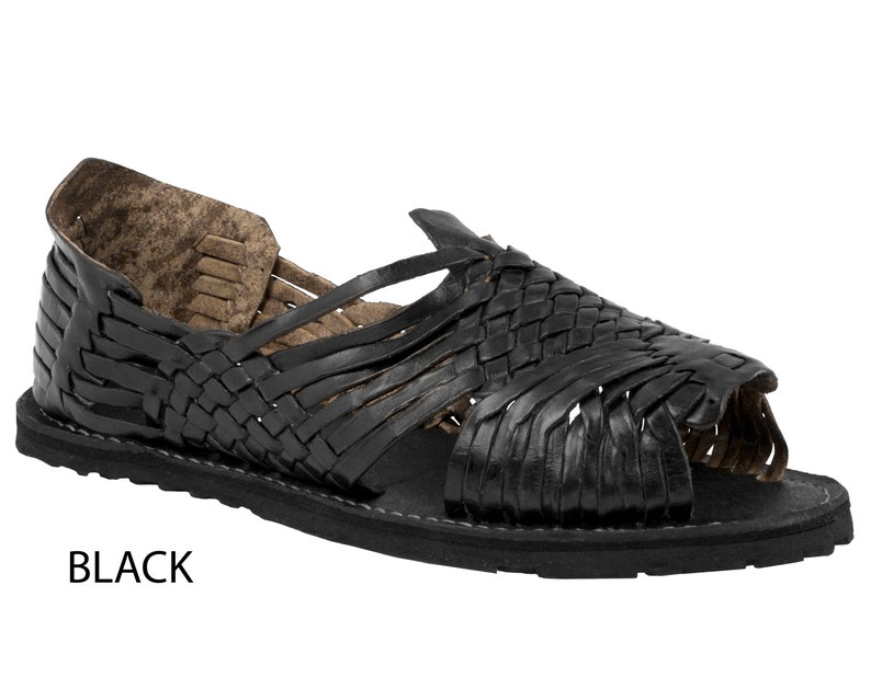 Mens Sandals Mexican Huaraches Authentic Genuine Leather Etsy