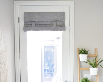 Clearance! Gray Ripples French Door Curtains Room Darkening 1 panel