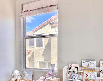 Clearance! Pink Tutu Blackout Nursery Curtain 1 Panel (Blush pink color)