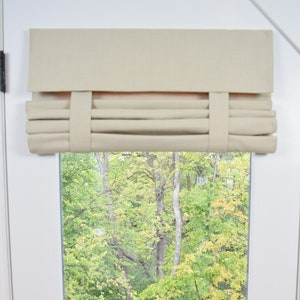 Clearance! Blowout Sale Before Tariff Hits! Tan 25&quot; W x 70&quot; L Washable French Door Curtain No blackout No Returns 1 panel