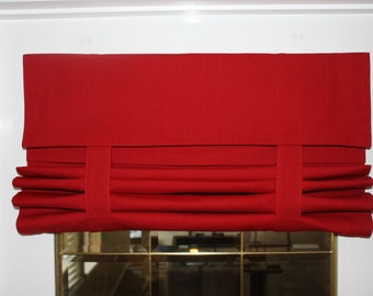 Clearance! Red French Door Curtain-no returns - 1 panel