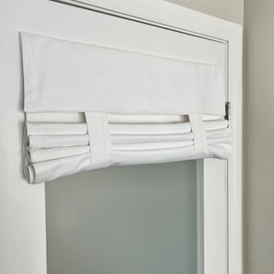 New White French Door Curtain 1 Panel