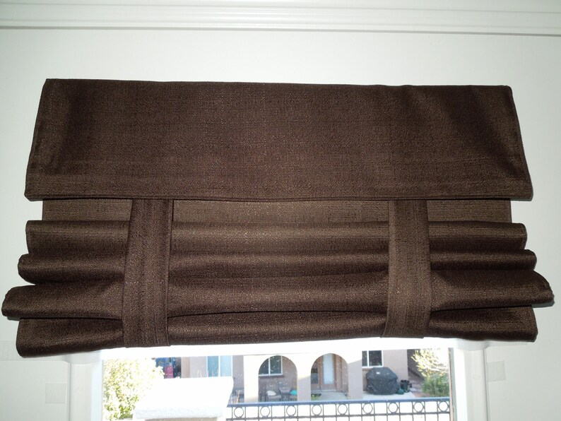 Brown Blackout French Door Curtain