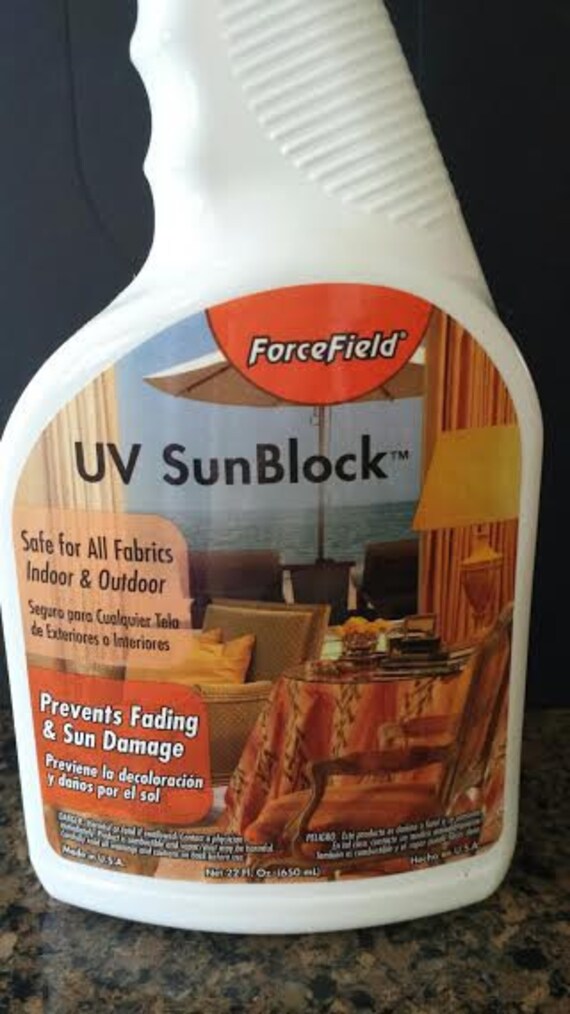 Uv Sunblock We Spray On Curtain Panel Etsy