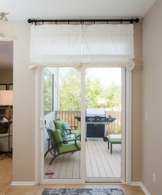 curtains vs blinds for sliding glass door