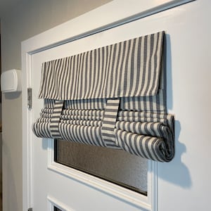 Stone Striped French Door Curtain - 1 panel