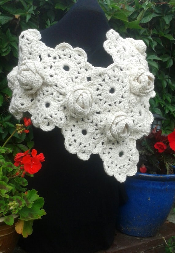Winter Wedding Wrap Crochet PATTERN,
