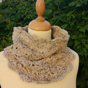 Crochet PATTERN, Easy Cowl Crochet Pattern,  Crochet Neck warmer, Instant download pdf files