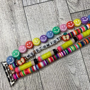 Customized Watch Band - Beaded Apple Watch band - Apple Watch Band Women - Teacher Apple Watch - Beads - Girls Watch Band - Women Watch Band