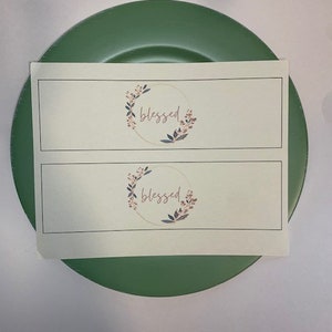 Printable Thanksgiving Silverware Holder, Thanksgiving Table Decor ...