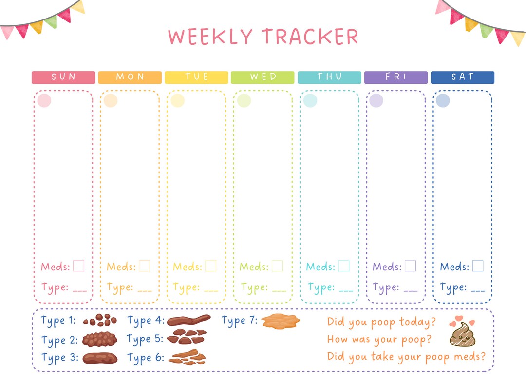 Toilet Time Chart Potty Chart Poop Chart Constipation Sticker Chart Poop Tracker for Kids Kids ...