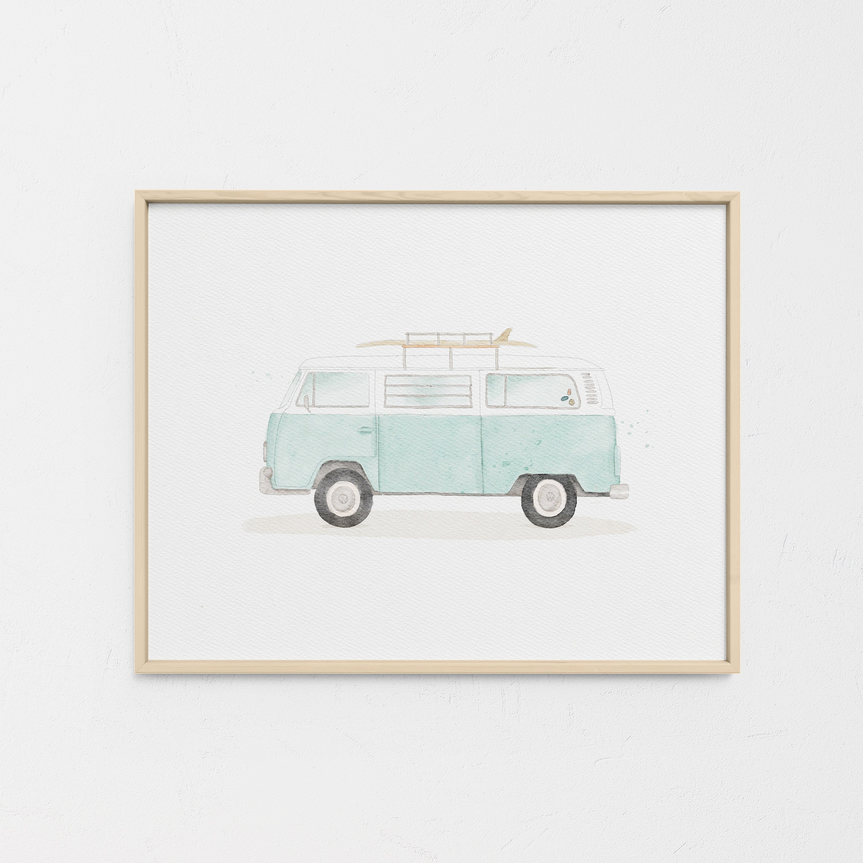 20 Maxi-Poster VW Collection: VW Bus Surfboard, Bulli Deko, VW Bulli  Geschenke, Bus Accessoires, Camping-Shop