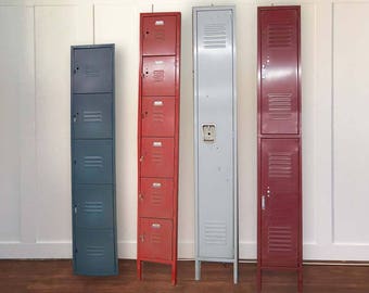 Vintage Locker Doors / Industrial Decor / Mid Century Decor