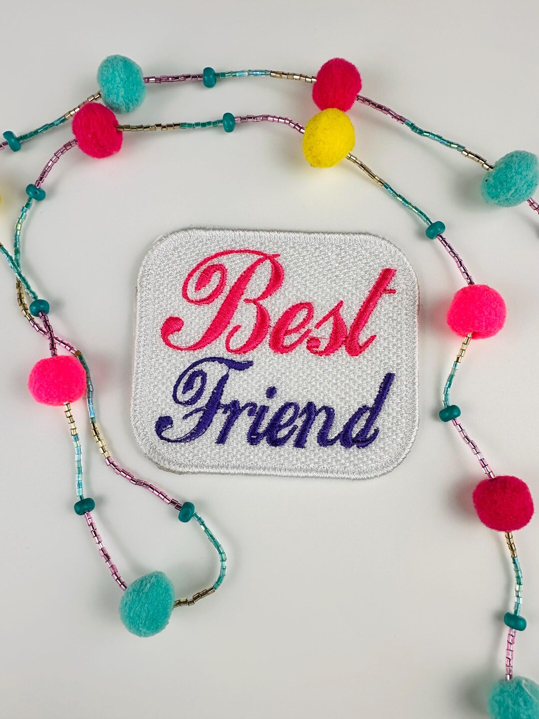 Best Friend Embroidery Patch, Black Friends Besties Patch, Sew on Patch ...