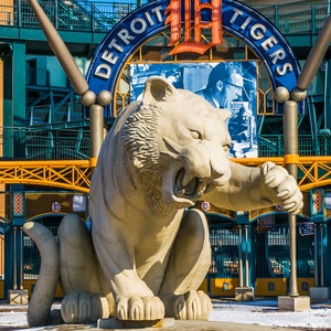 Detroit Tigers Comerica Park Fine Art Photography Free Shipping 16x20