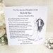 see more listings in the Wedding Day Cards section