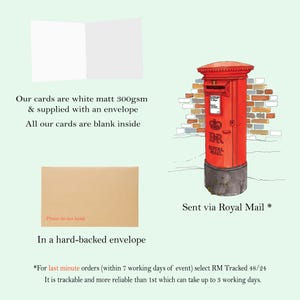 Son Wedding Day Card, Personalised Groom wedding morning card, Keepsake from Parents of the Groom, Sentimental Card, On your wedding day image 4
