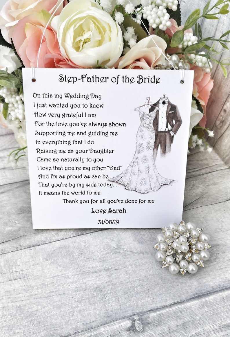 step father of the bride gifts