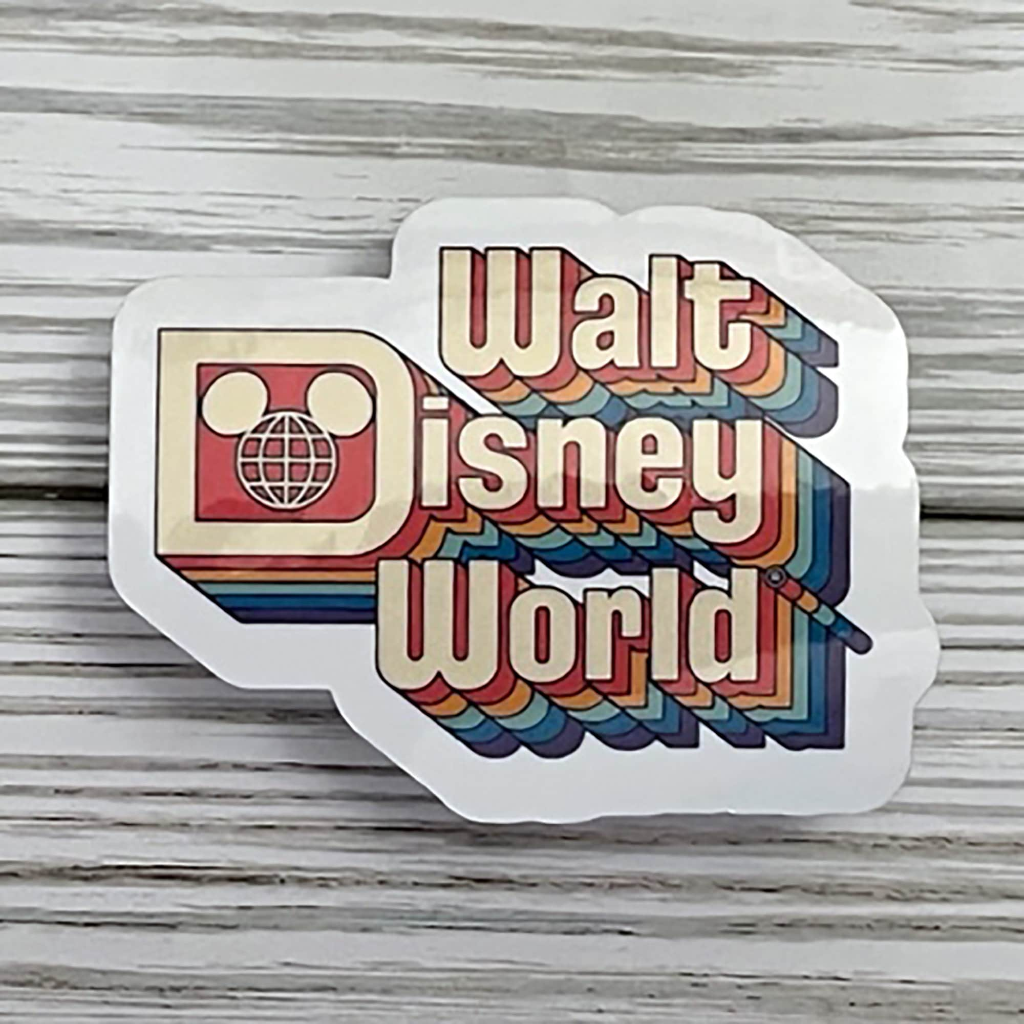 Discover Walt Disney World Retro Sticker