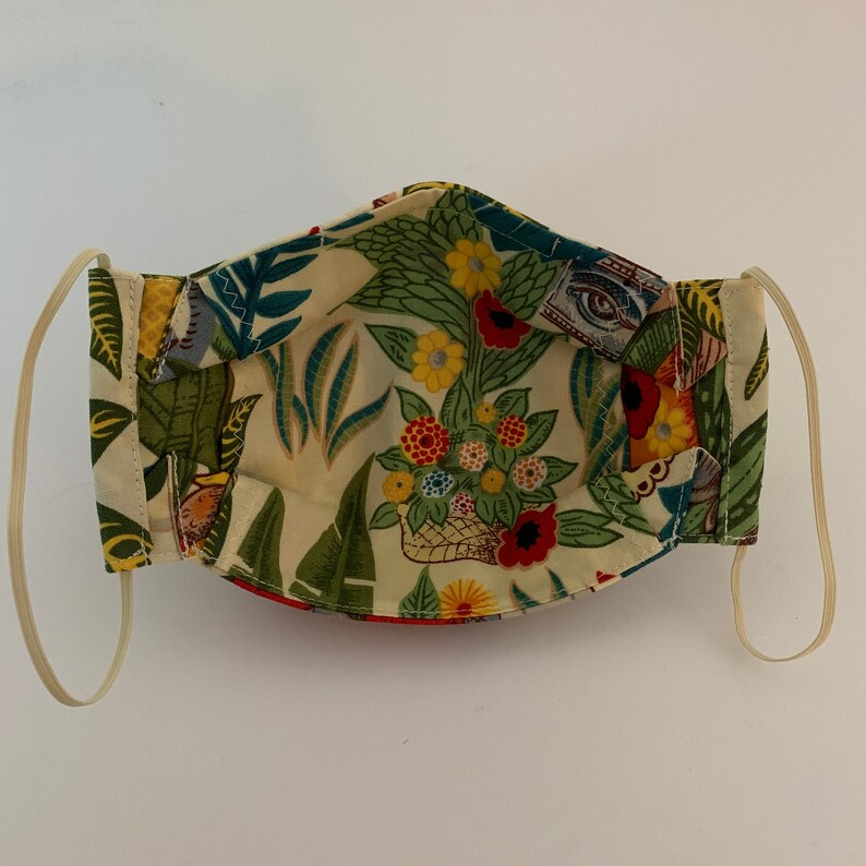 Frida Kahlo Face Mask Filter Pocket Mask Women Size Origami 3D Etsy