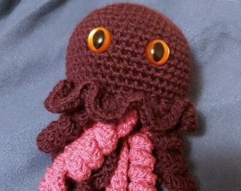 PDF Jellyfish Plush Crochet Pattern