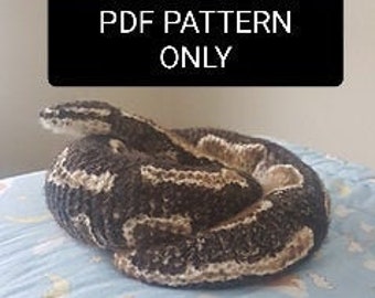 Crochet Ball Python - Etsy
