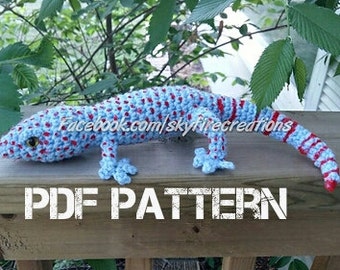 Tokay Gecko Crochet Pattern
