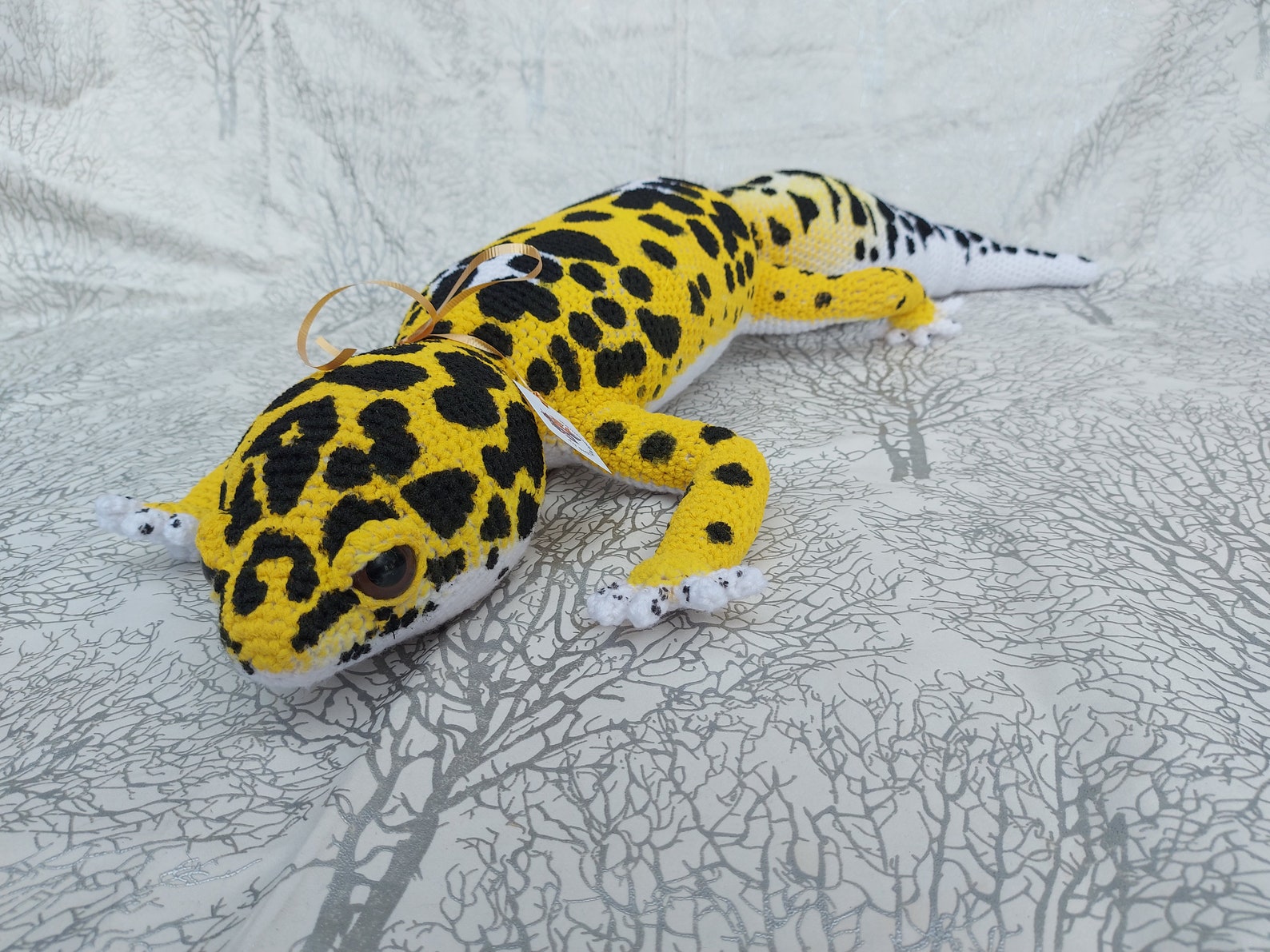 Large Leopard Gecko Plush PDF Crochet Pattern - Etsy