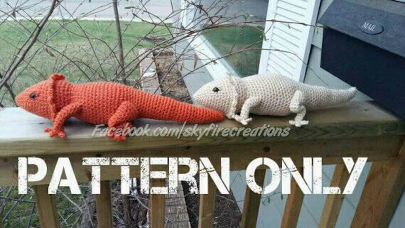 PATTERN ONLY Bearded Dragon Crochet Pattern - Etsy Canada