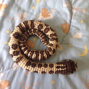 PDF PATTERN ONLY Hognose Snake Plush Crochet Pattern image 2