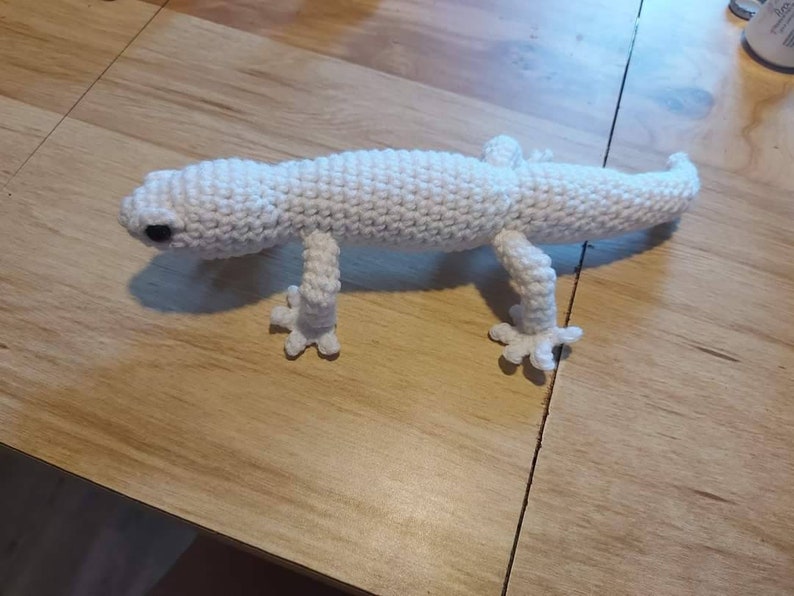 Leopard Gecko PDF Crochet Pattern PATTERN ONLY Etsy