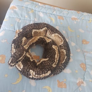Ball Python Plush PDF Crochet Pattern - Etsy