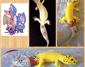 Plush Leopard Gecko made to order