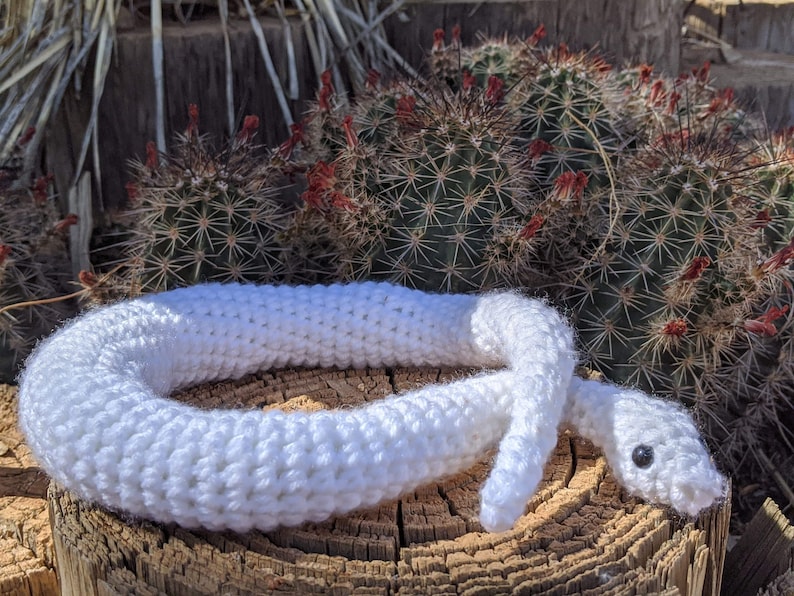 Small Ball Python Plush PDF Crochet Pattern - Etsy