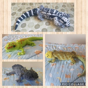 Mega Reptile Crochet Pattern Pack