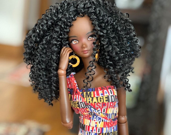 Custom Doll WIG for Smart Dolls Heat Safe Tangle Resistant 8 Head Size