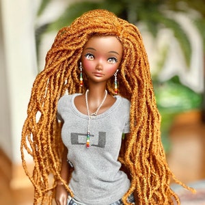 Custom Doll WIG for Smart Dolls-tangle Resistant 8.5 Head Size of Bjd ...