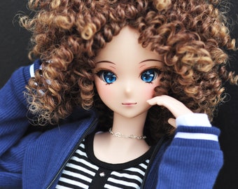 PREORDER Custom doll WIG for Smart Dolls- Heat Safe - Tangle Resistant- 8.5" head size of Bjd, SD, Dollfie Dream dolls