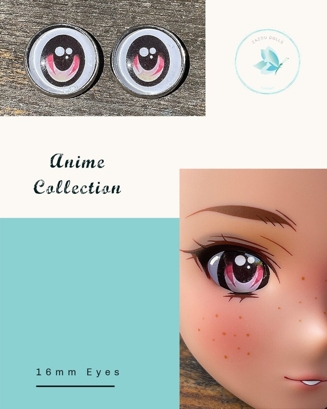 Anime Glass Doll Eyes for Smart Dolls Doll Eye Replacement Etsy