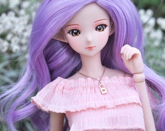 スマートドール用カスタムドールウィッグ - 耐熱性 - 絡まりにくい