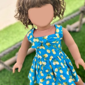 PREORDER Zazou Custom 18 Inch doll Vegan Mohair Wig | 10-11 Head Size &quot;Stretch Cap&quot; | Fits18’’ American Dolls OG  Blythe Gotz Meadowdolls