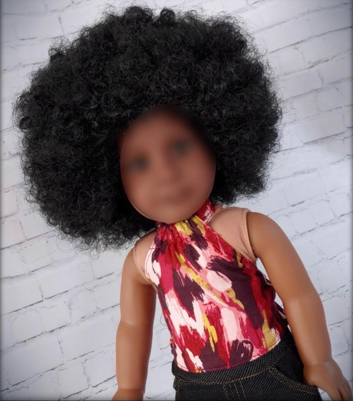 Afro Doll Wig