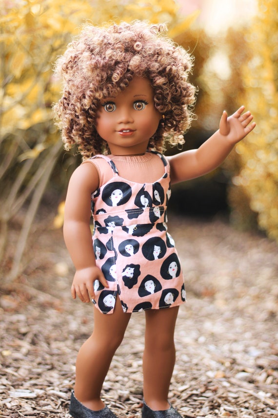 Custom Doll Wig for 18 American Girl Dolls Tangle Resistant Fits