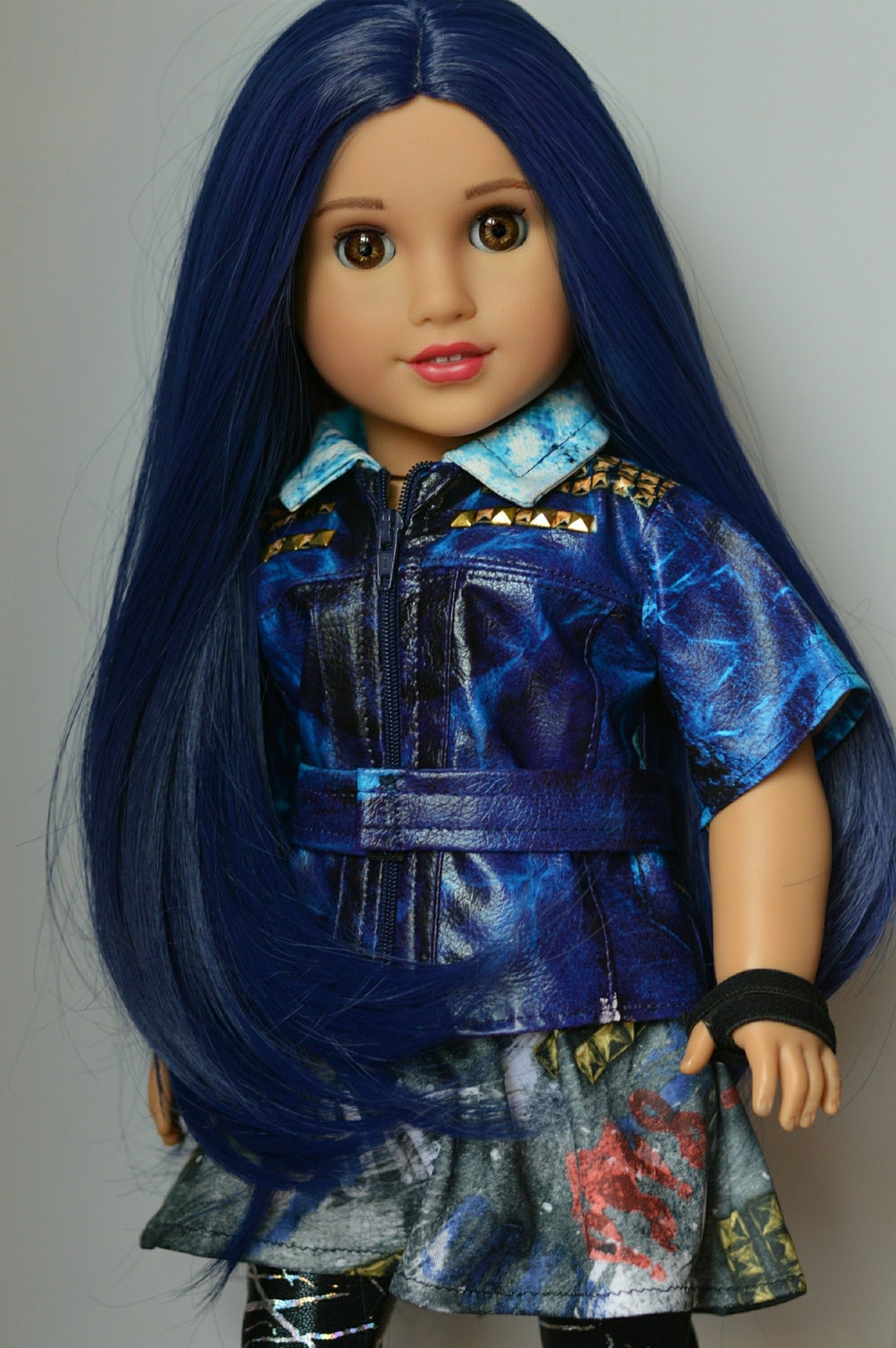 Zazou Dolls Custom Doll Wig for 18 American Girl Dollssilky Luxury