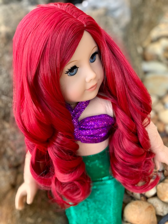 Custom Doll Wig for 18 American Girl Dolls Heat Safe Tangle Resistant Fits  10-11 Head Size of 18 Dolls OG Blythe BJD Gotz -  Sweden