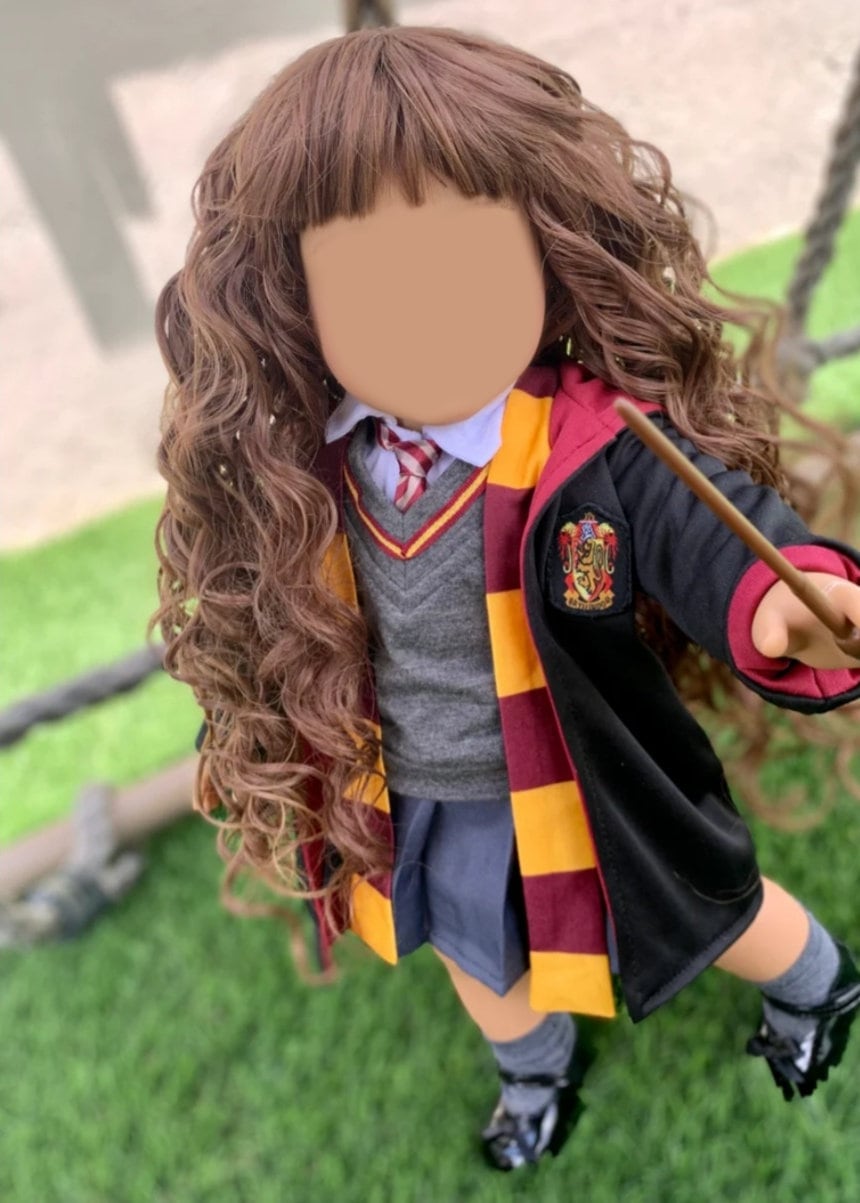 Blonde wig luna lovegood hotsell
