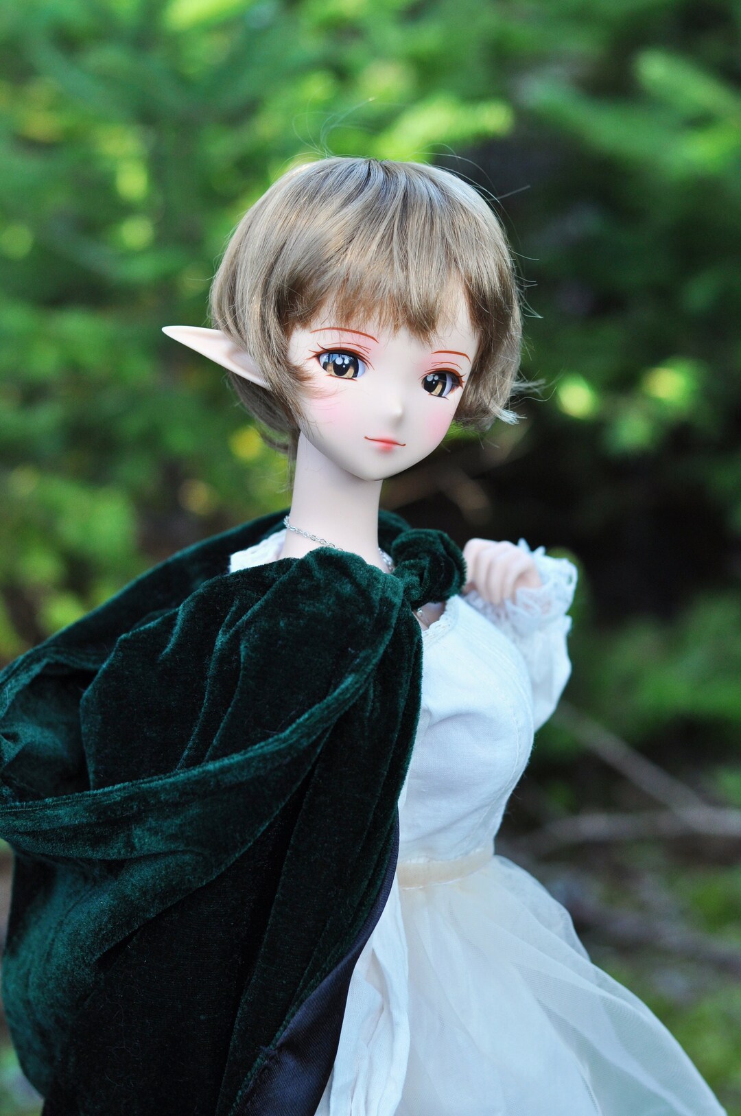 Zazou Custom Doll Wig for Smart Dolls Heat Safe Tangle Resistant 89