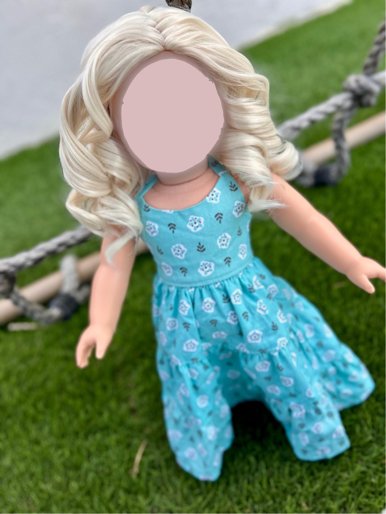 Parrucca Di Ricambio Per Bambola 18 Pollici – American Girl, Gotz, Blythe – Multicolor