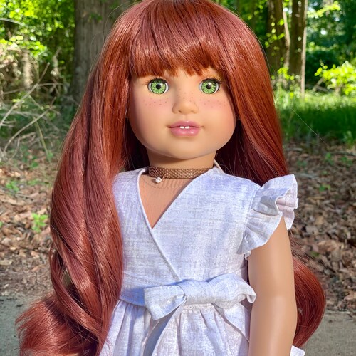Custom Doll Wig for 18 American Girl Dolls Heat Safe Etsy